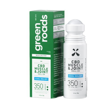 Cbd Roll On Cream Cool Relief Muscle & Joint 350mg
